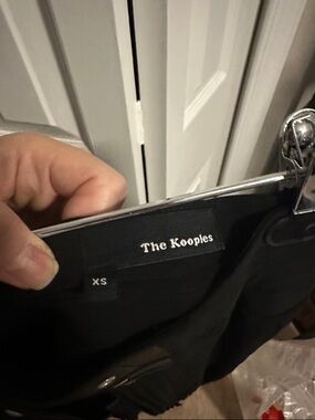 The Kooples Black Mini Skirt